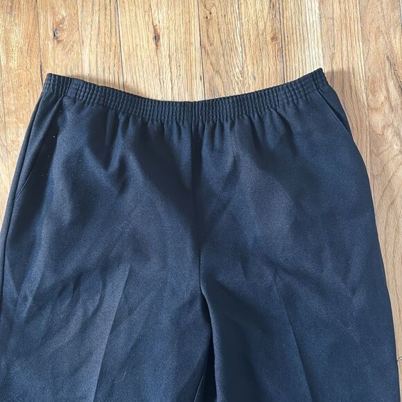 Alfred dunner black slacks size 12 - Picture 2 of 3